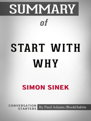 cover image of Summary of Start with Why